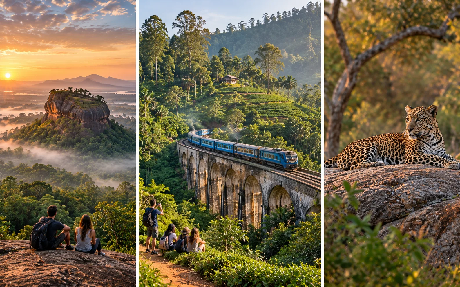7-Day Classic Sri Lanka: Culture, Hills, Safari & Beach